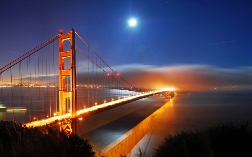 The Golden Gate Bridge in San Francisco